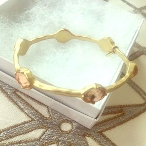 💕Spartina Jewelry Bangle Nugget Gem Coral